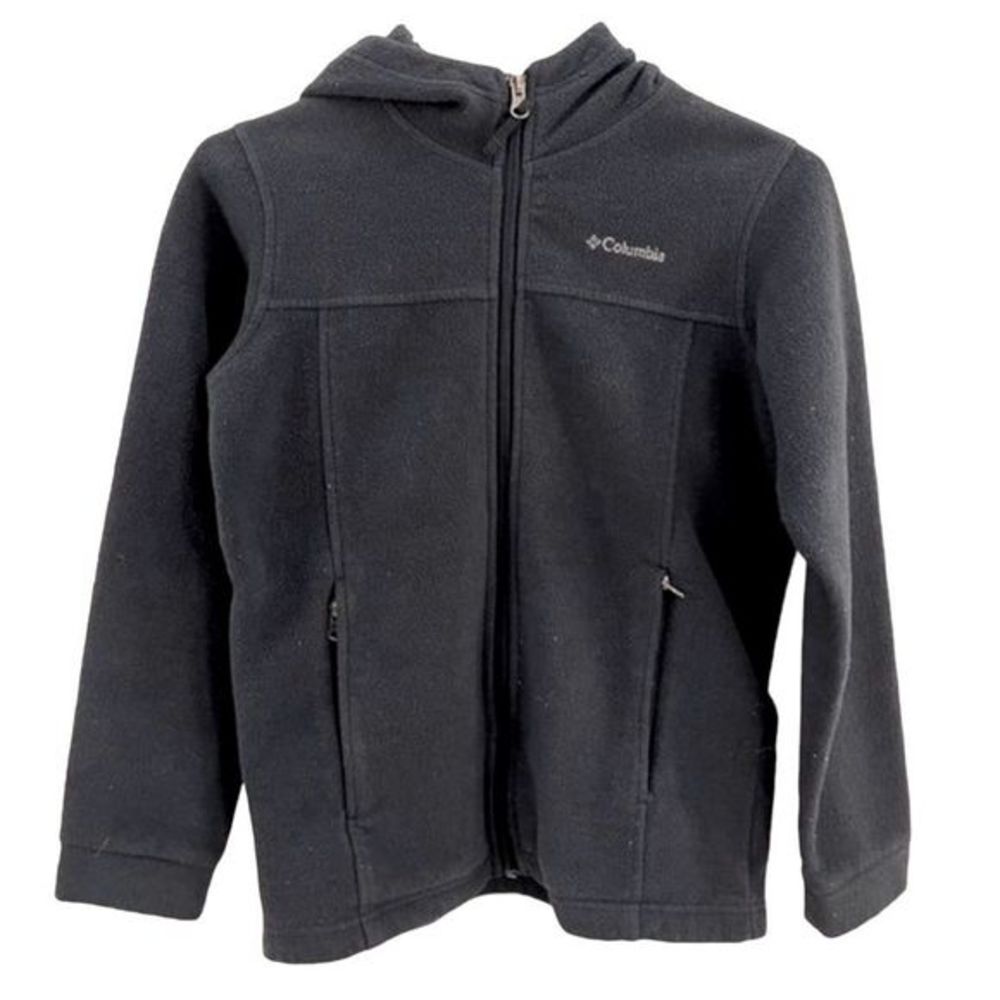 Columbia Boys Fleece Zippered‎ Jacket Size M10/12